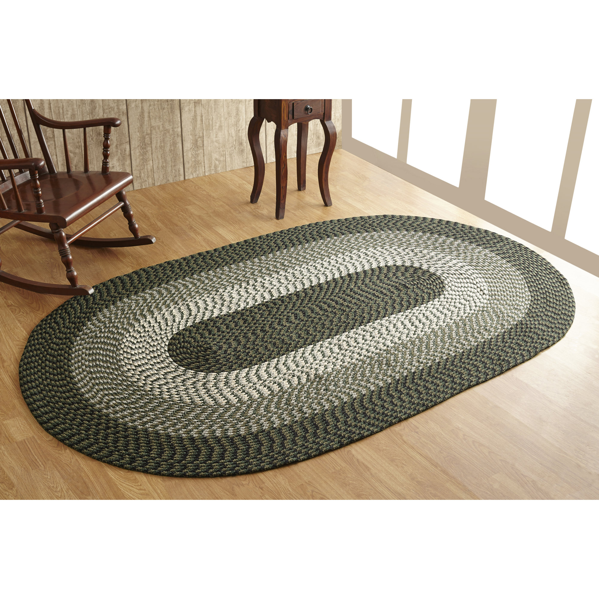 Better Trends Hunter Green Area Rug & Reviews Wayfair